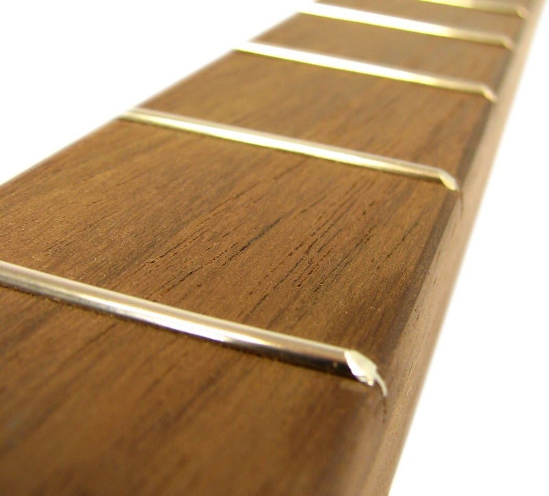 C. B. Gitty Premium Hardwood FULLY FRETTED Cigar Box Guitar Neck - 25-inch Scale - Made in the USA! (Black Walnut) - Image 2